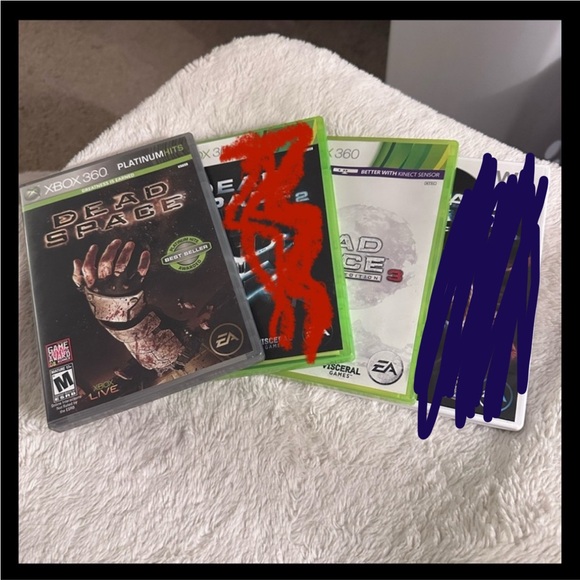 2 Dead Space titles for the Xbox 360 - Picture 1 of 5